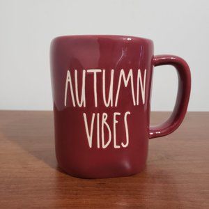 Rae Dunn Coffee Mug Autumn Vibes By Magenta Ceramic Artisan Collection Brand New